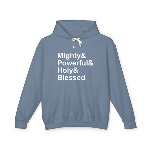 Mighty Name of Jesus on Blue Jean