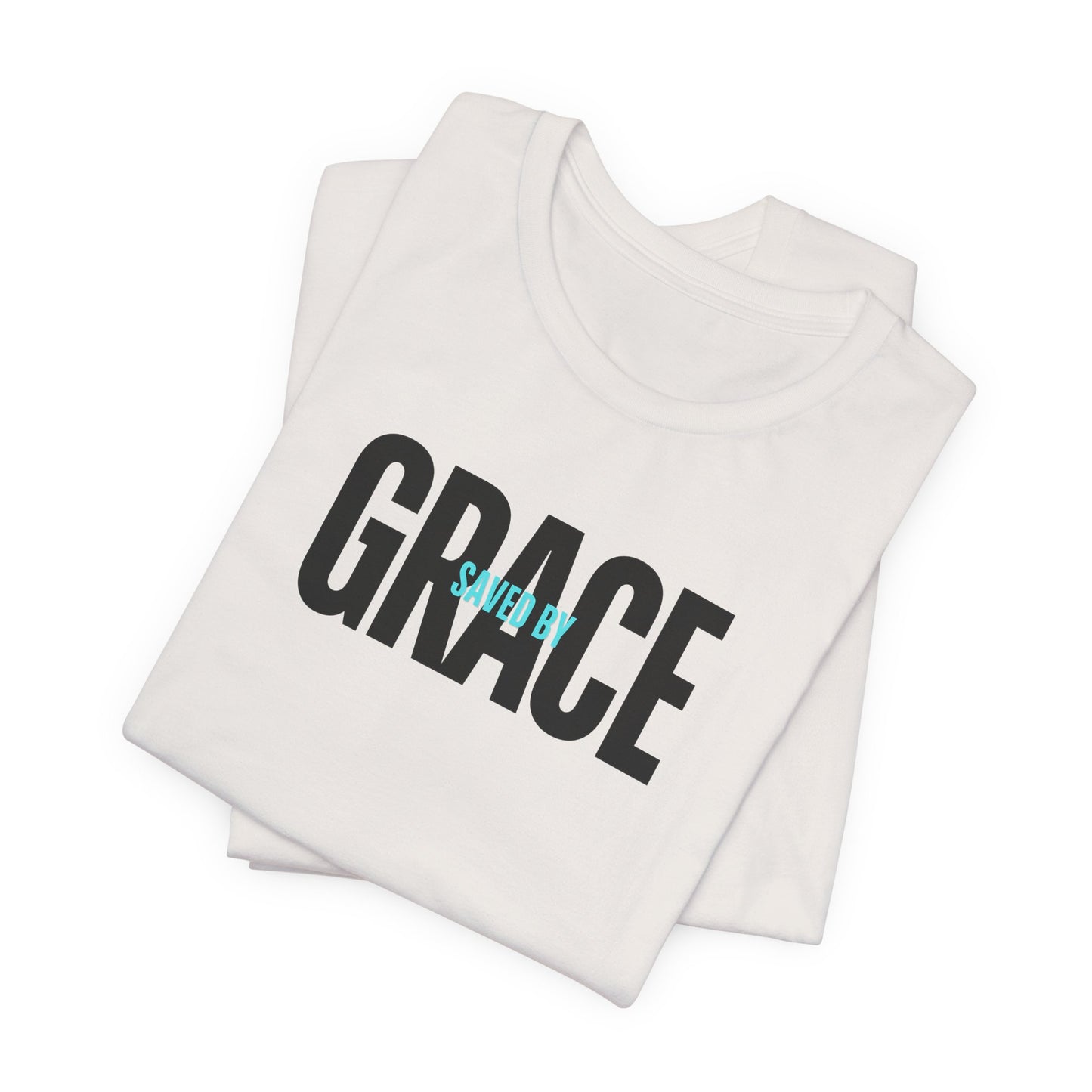 Saved by Grace T-Shirt on Vintage Ash