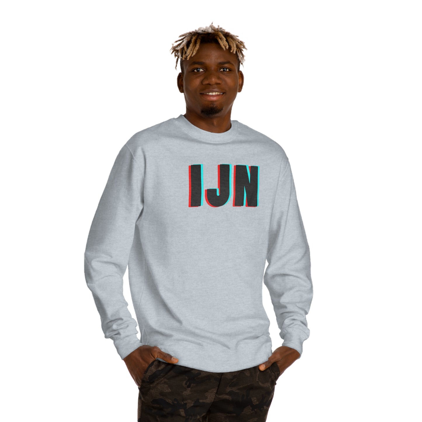 IJN CovertMax Crewneck on Gray Heather